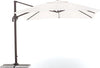 Ombrellone Da Giardino A Braccio Retrattile Bianco Ecrù Ombrellone In Alluminio Senso Design Moderno con Manovella Giardino e giardinaggio/Arredamento da giardino e accessori/Ombrelloni tende e tettucci parasole/Ombrelloni Ferus - Montoro, Commerciovirtuoso.it
