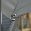 Ombrellone-da-Giardino-a-Manovella-e-a-8-Stecche-con-Angolazione-Regolabile,-Ø2.95x2.5-m,-Grigio-84D-065CG