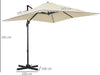Ombrellone-da-Giardino-con-Angolazione-Regolabile-su-5-Livelli-e-a-360°,-2.5x2.5-m,-color-Crema-84D-051V00CW