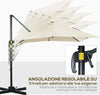 Ombrellone-da-Giardino-con-Angolazione-Regolabile-su-5-Livelli-e-a-360°,-2.5x2.5-m,-color-Crema-84D-051V00CW