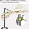 Ombrellone-da-Giardino-Decentrato-3x2.5-m-con-Angolazione-Regolabile-e-Girevole-a-360°,-Crema-84D-052V00CW