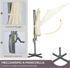 Ombrellone-da-Giardino-Decentrato-3x2.5-m-con-Angolazione-Regolabile-e-Girevole-a-360°,-Crema-84D-052V00CW