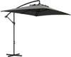 Ombrellone-da-Giardino-Decentrato-con-Base-a-Croce-e-Apertura-a-Manovella,-294x193cm,-Grigio-84D-270V00CG