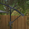 Ombrellone-da-Giardino-Decentrato-con-Base-a-Croce-e-Apertura-a-Manovella,-294x193cm,-Grigio-84D-270V00CG