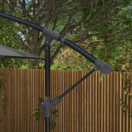 Ombrellone-da-Giardino-Decentrato-con-Base-a-Croce-e-Apertura-a-Manovella,-294x193cm,-Grigio-84D-270V00CG