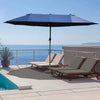 Ombrellone-da-Giardino-Doppio-con-Apertura-a-Manovella,-Acciaio-e-Poliestere,-460x270x240-cm,-Blu-84D-031V01BU