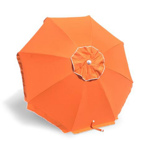 Ombrellone da mare con aste in fibra di vetro palo in alluminio orientabile