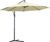 Ombrellone-Decentrato-da-Giardino-con-Base-a-Croce-Inclusa,-in-Metallo-e-Poliestere,-3x2.5-m,-Beige-01-0218