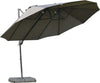 Ombrellone-Doppio-da-Giardino-in-Metallo-e-Poliestere-Anti-UV-Impermeabile,-440x270x250cm,-Grigio-84D-085GY