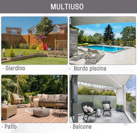 Ombrellone-Doppio-da-Giardino-in-Metallo-e-Poliestere-Anti-UV-Impermeabile,-440x270x250cm,-Grigio-84D-085GY