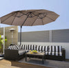 Ombrellone-Doppio-da-Giardino-in-Metallo-e-Poliestere-Anti-UV-Impermeabile,-440x270x250cm,-Marrone-84D-085BN