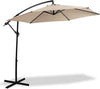 Ombrellone-Giardino-Decentrato-3x3-Con-Pendente-Palo-Alluminio-Gazebo-Antivento