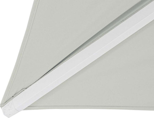 Ombrellone in alluminio con palo laterale orientabile da giardino Eden Giardino e giardinaggio/Arredamento da giardino e accessori/Ombrelloni tende e tettucci parasole/Ombrelloni Decor Space - Altamura, Commerciovirtuoso.it