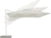 Ombrellone in alluminio con palo laterale orientabile da giardino Eden Giardino e giardinaggio/Arredamento da giardino e accessori/Ombrelloni tende e tettucci parasole/Ombrelloni Decor Space - Altamura, Commerciovirtuoso.it