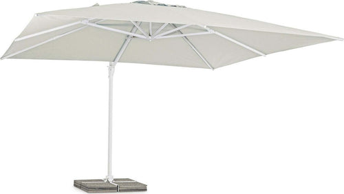 Ombrellone in alluminio con palo laterale orientabile da giardino Eden Giardino e giardinaggio/Arredamento da giardino e accessori/Ombrelloni tende e tettucci parasole/Ombrelloni Decor Space - Altamura, Commerciovirtuoso.it