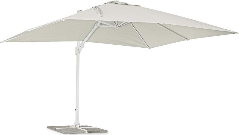 Ombrellone in alluminio con palo laterale orientabile da giardino Eden Giardino e giardinaggio/Arredamento da giardino e accessori/Ombrelloni tende e tettucci parasole/Ombrelloni Decor Space - Altamura, Commerciovirtuoso.it