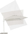 Ombrellone in alluminio con palo laterale orientabile da giardino Eden Giardino e giardinaggio/Arredamento da giardino e accessori/Ombrelloni tende e tettucci parasole/Ombrelloni Decor Space - Altamura, Commerciovirtuoso.it