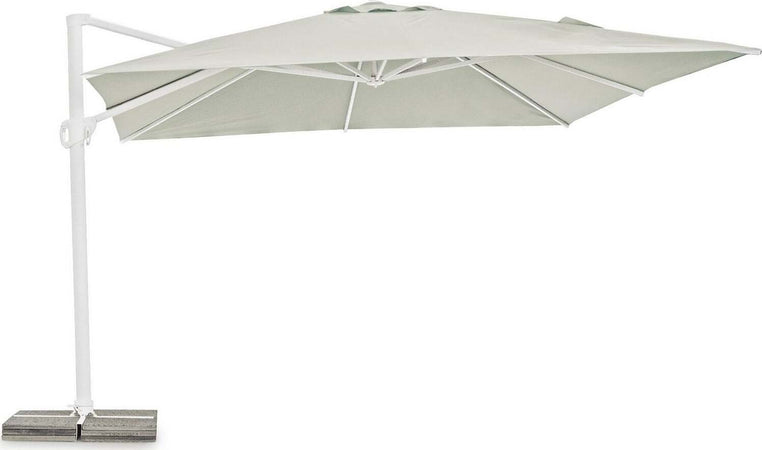 Ombrellone in alluminio con palo laterale orientabile da giardino Eden Giardino e giardinaggio/Arredamento da giardino e accessori/Ombrelloni tende e tettucci parasole/Ombrelloni Decor Space - Altamura, Commerciovirtuoso.it