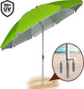 Ombrellone-Mare-Spiaggia-Giardino-210cm-in-Alluminio-con-Punta-Tridente