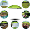 Ombrellone-Mare-Spiaggia-Giardino-210cm-in-Alluminio-con-Punta-Tridente