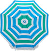 Ombrellone Mare Spiaggia Giardino Acciaio 180cm Con Frange E Palo Effetto Legno Giardino e giardinaggio/Arredamento da giardino e accessori/Ombrelloni tende e tettucci parasole/Ombrelloni Trade Shop italia - Napoli, Commerciovirtuoso.it