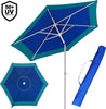 Ombrellone Mare Spiaggia Giardino Acciaio Grande 210cm Turchese Blu Con Custodia Sport e Tempo Libero > Tempo Libero > Ombrelloni Trade Shop italia - Napoli, Commerciovirtuoso.it