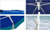 Ombrellone Mare Spiaggia Giardino Acciaio Grande 210cm Turchese Blu Con Custodia Sport e Tempo Libero > Tempo Libero > Ombrelloni Trade Shop italia - Napoli, Commerciovirtuoso.it