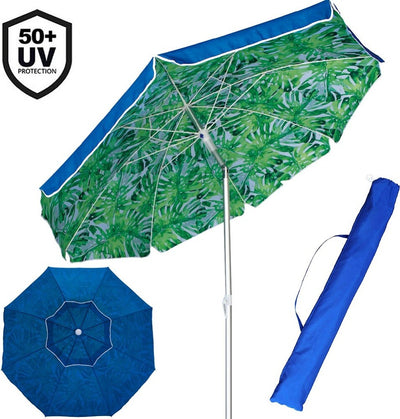 Ombrellone Mare Spiaggia Giardino Alluminio Grande 200cm Tropical Con Custodia Sport e Tempo Libero > Tempo Libero > Ombrelloni Trade Shop italia - Napoli, Commerciovirtuoso.it