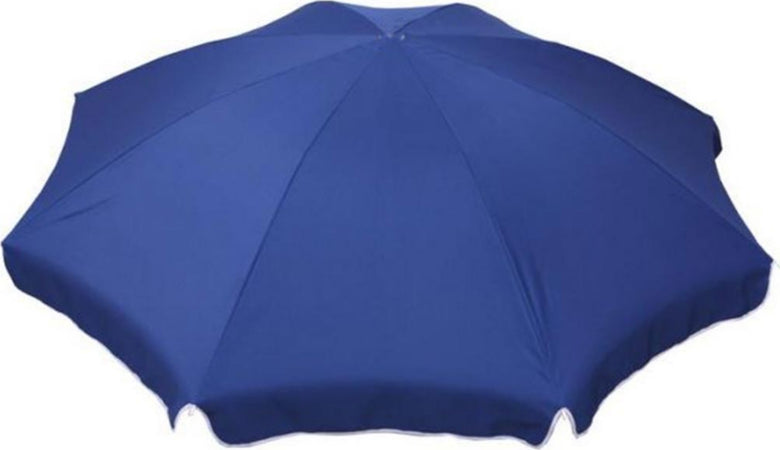 Ombrellone Mare Spiaggia Giardino Palo Alluminio E Tessuto Grande 240cm Blu Ombrelloni Trade Shop italia - Napoli, Commerciovirtuoso.it