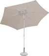 Ombrellone ''Nice'' con palo centrale in alluminio da giardino e balcone Ø 300 cm Giardino e giardinaggio/Arredamento da giardino e accessori/Ombrelloni tende e tettucci parasole/Ombrelloni Decor Space - Altamura, Commerciovirtuoso.it