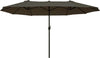 Ombrellone-Parasole-da-Giardino-Esterno-Doppio,-Ombrellone-Rettangolare-in-Tessuto-e-Poliestere,-4.6-x-2.4m,-Grigio-84D-030V01GY