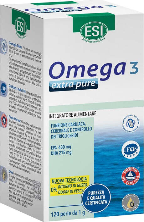 Omega-3-Extra-Pure-integratore-alimentare-120-perle-ESI