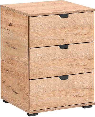 ONE---comodino-moderno-3-cassetti-cm-45-x-40-x-63-h-Rovere-Chiaro-Milani-Home