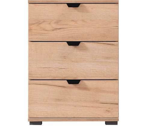ONE---comodino-moderno-3-cassetti-cm-45-x-40-x-63-h-Rovere-Chiaro-Milani-Home