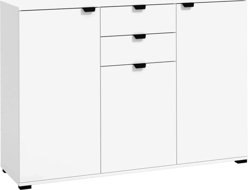 ONE---credenza-moderna-con-3-ante-e-2-cassetti-cm-135-x-40-x-95-h-Bianco-Milani-Home