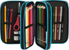One-piece---astuccio-triplo-riempito,-3-scomparti,-45-accessori-scuola-elementare