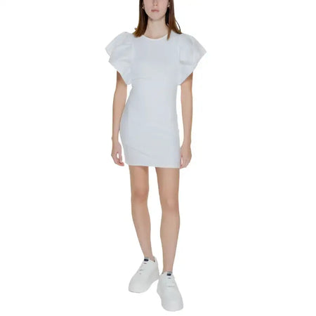 Only Abito Donna - white / S - Abbigliamento Abiti