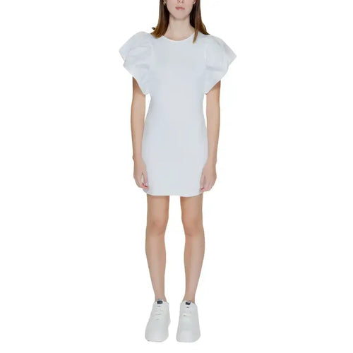 Only Abito Donna - white / S - Abbigliamento Abiti