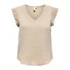 Only Blouse Donna - beige / XS - Abbigliamento Blouse
