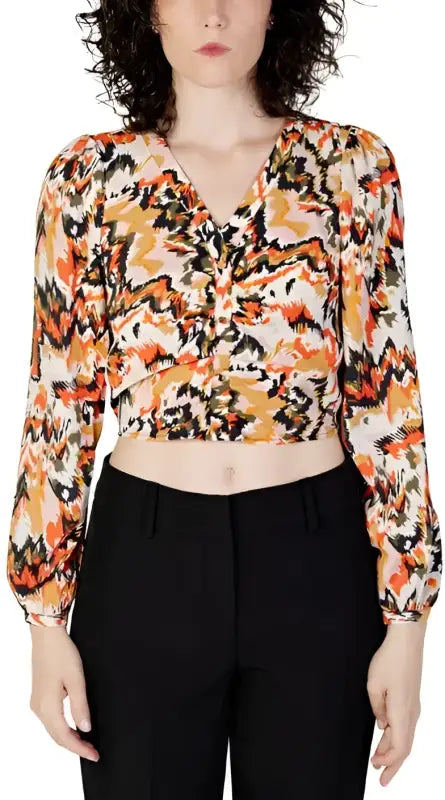 Only Blouse Donna - orange / M - Abbigliamento Blouse