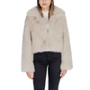 Only Cappotto Donna - beige / L - Abbigliamento Cappotti