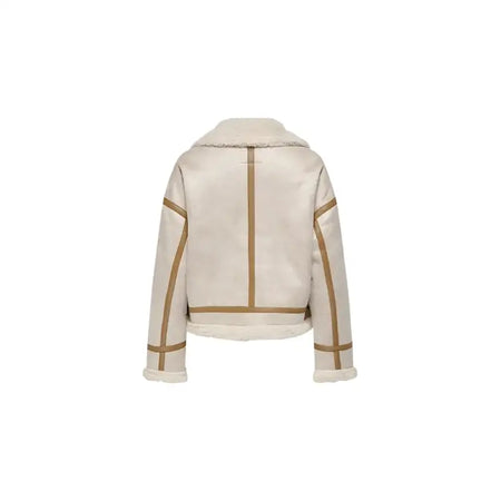 Only Cappotto Donna - beige / M - Abbigliamento Cappotti