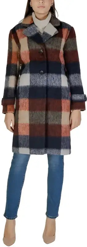 Only Cappotto Donna - bordeaux / M - Abbigliamento Cappotti