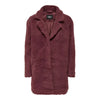 Only Cappotto Donna - bordeaux / XL - Abbigliamento Cappotti