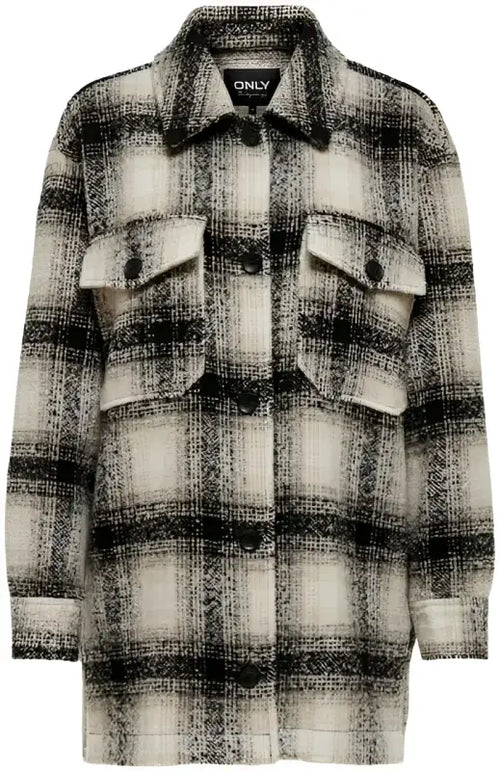 Only Cappotto Donna - white / S - Abbigliamento Cappotti