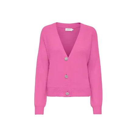 Only Cardigan Donna - pink / M - Abbigliamento Cardigan
