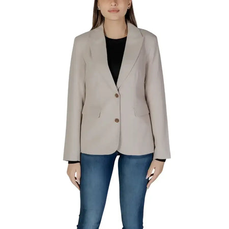 Only Giacca Donna - beige / 34 - Abbigliamento Giacche