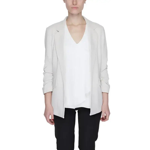 Only Giacca Donna - beige / 36 - Abbigliamento Giacche