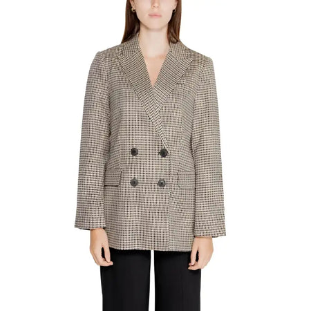 Only Giacca Donna - beige / 40 - Abbigliamento Giacche