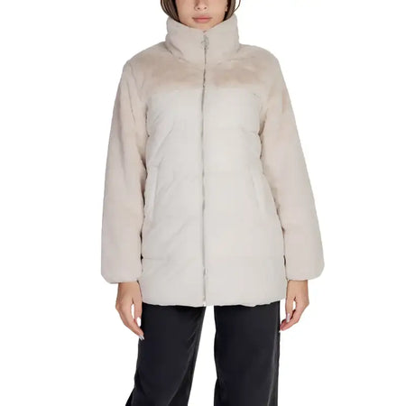 Only Giubbotto Donna - beige / M - Abbigliamento Giubbotti